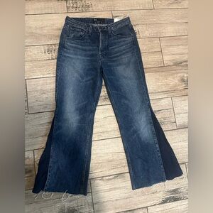 Women's Blue Flared Jeans